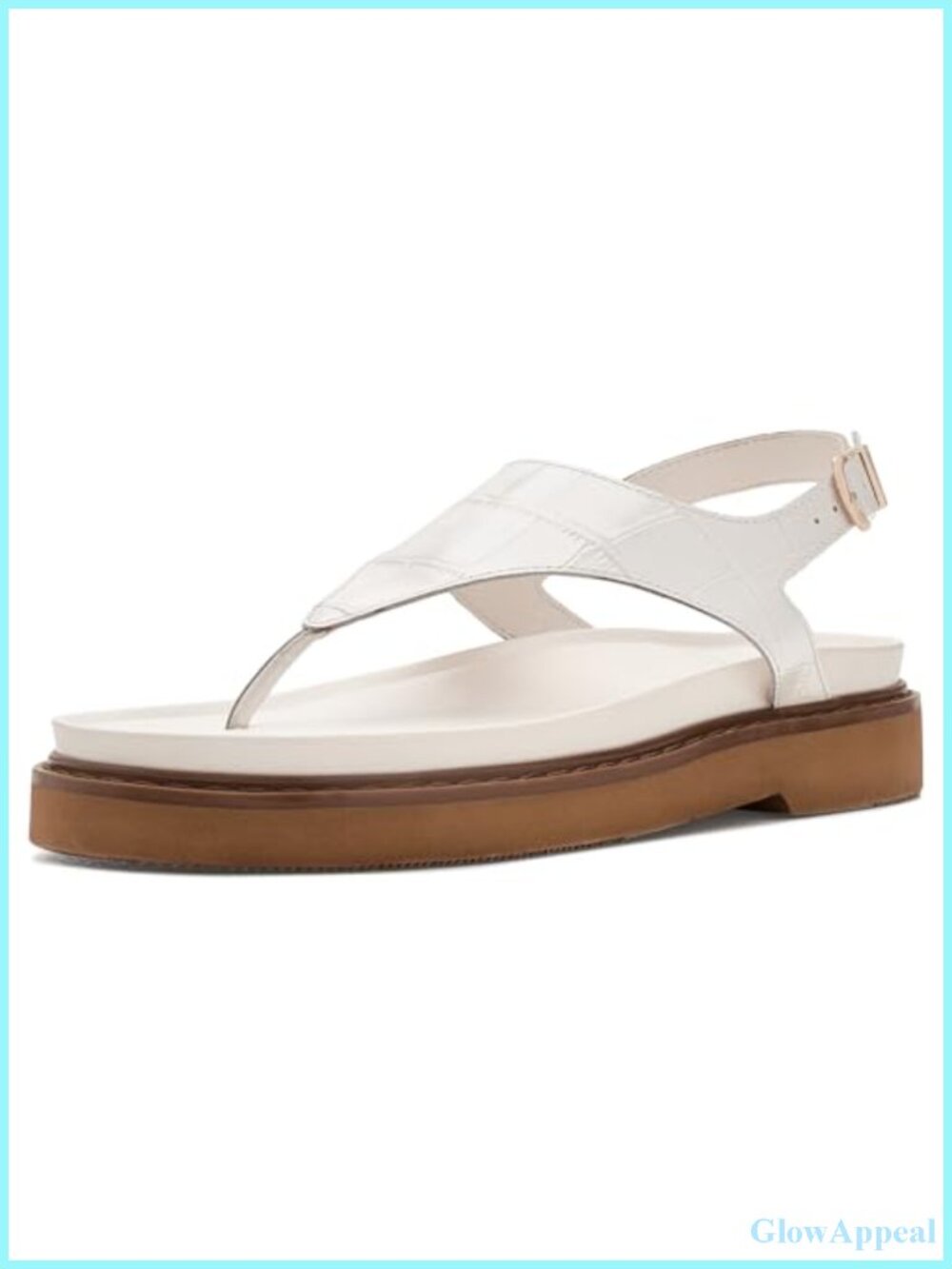 Naturalizer 27 Edit Laurel Thong Slingback Platform Sandals Leather